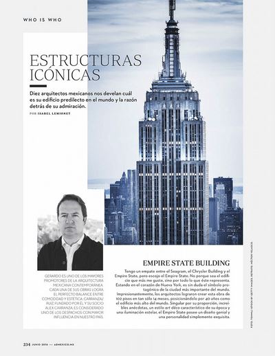 AD ARCHITECTURAL DIGEST - Agosto 2016